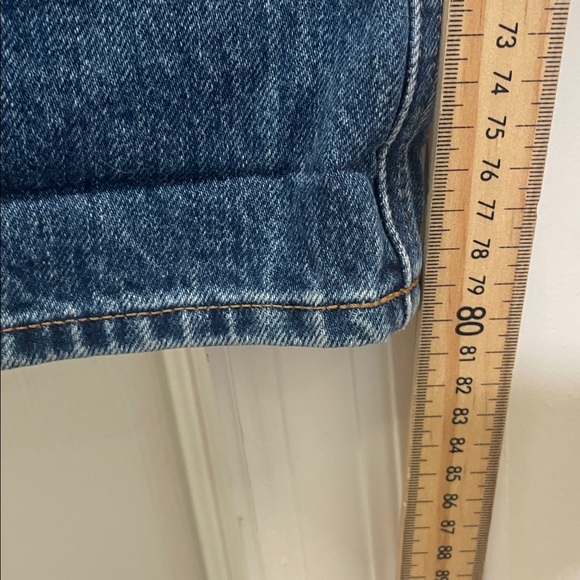 Aritzia - The Nina Stovepipe Highrise Tapered Organic Denim Jeans Blue  30 x 31 - Picture 8 of 14